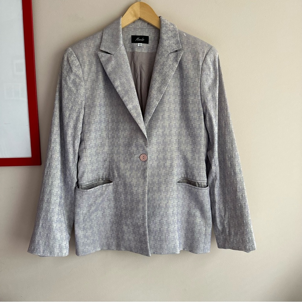 Mondo Vintage Made in Canada Pastel Purple Blazer